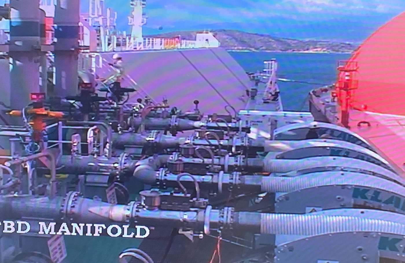 STS transfer manifold connections